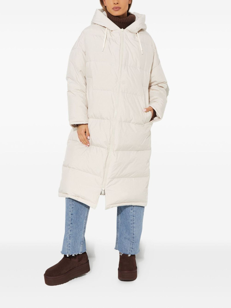Yves Salomon hooded padded coat outlook