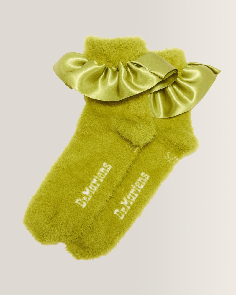 Satin Frill Fluffy Socks 1