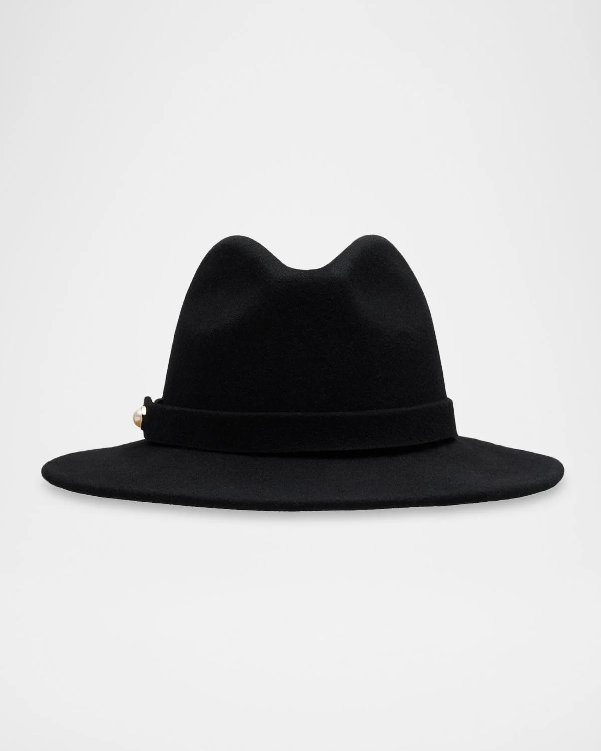 Nayla Wool Felt Fedora - 1