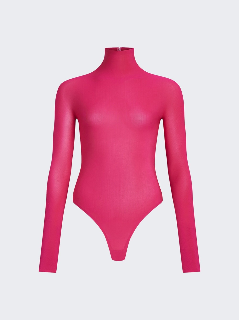 High Neck Bodysuit Fuchsia - 1