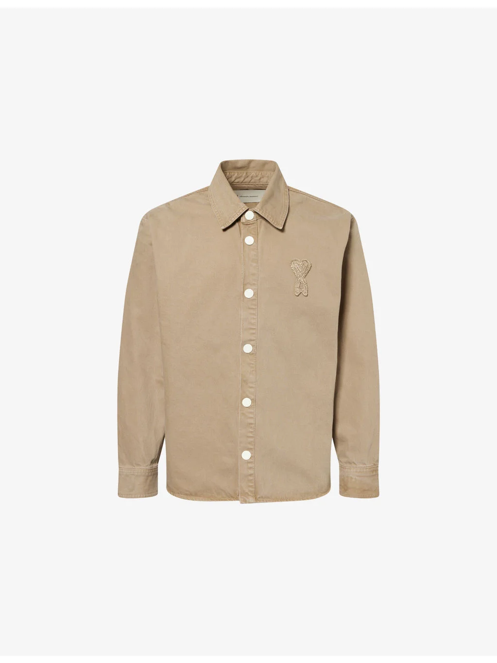 Ami de Couer Knitted Denim Overshirt - 1