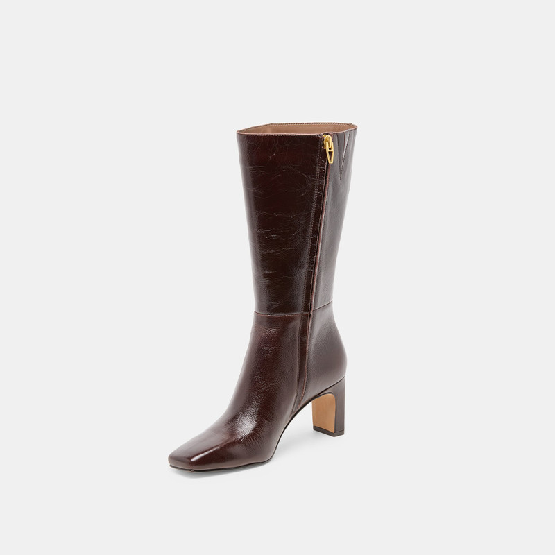 RIGGS WIDE CALF BOOTS CHOCOLATE LEATHER 5