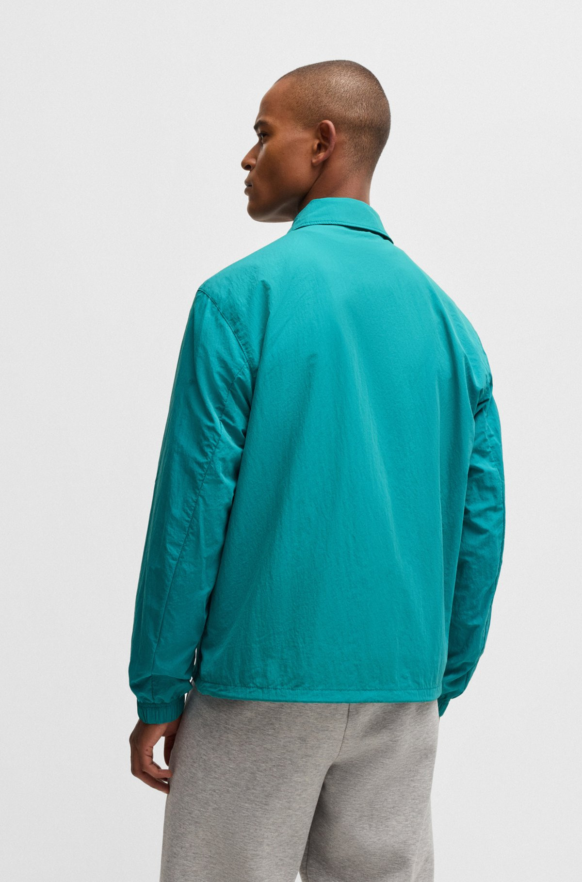 BOSS X NFL WATER-REPELLENT JACKET WITH EMBROIDERED BRANDING - 4