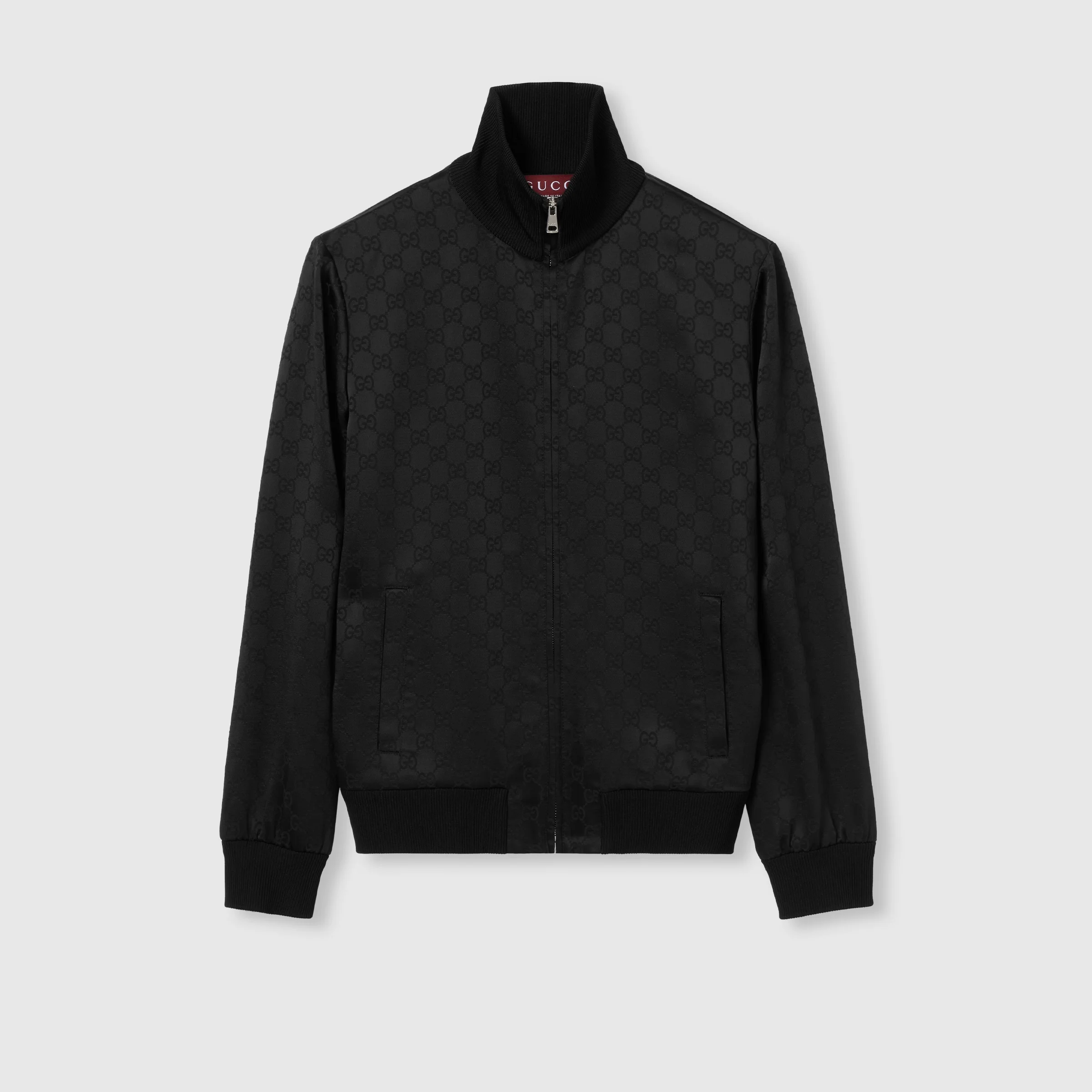 GG jacquard zip jacket - 1