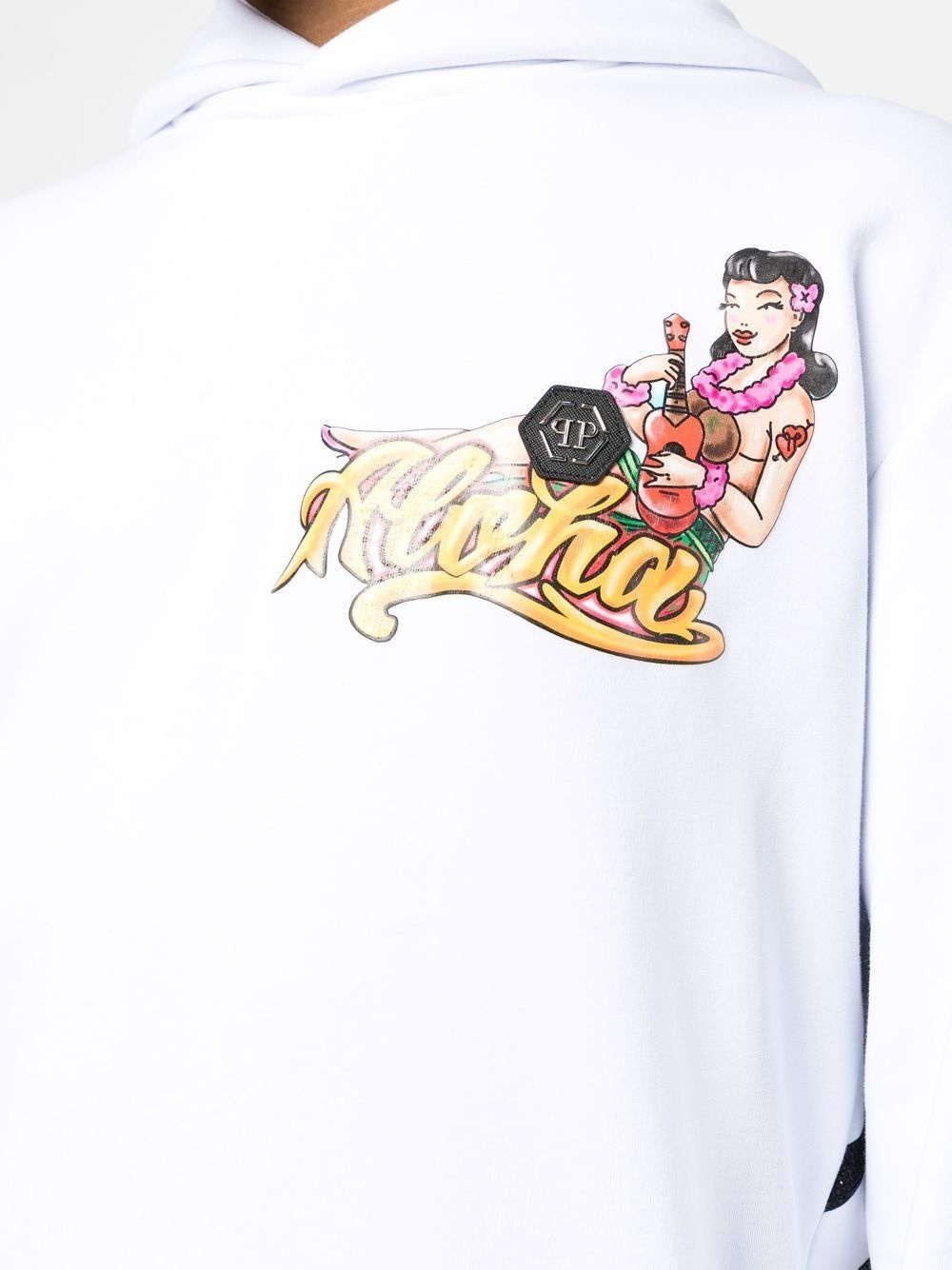 Hawaii-print hoodie - 5
