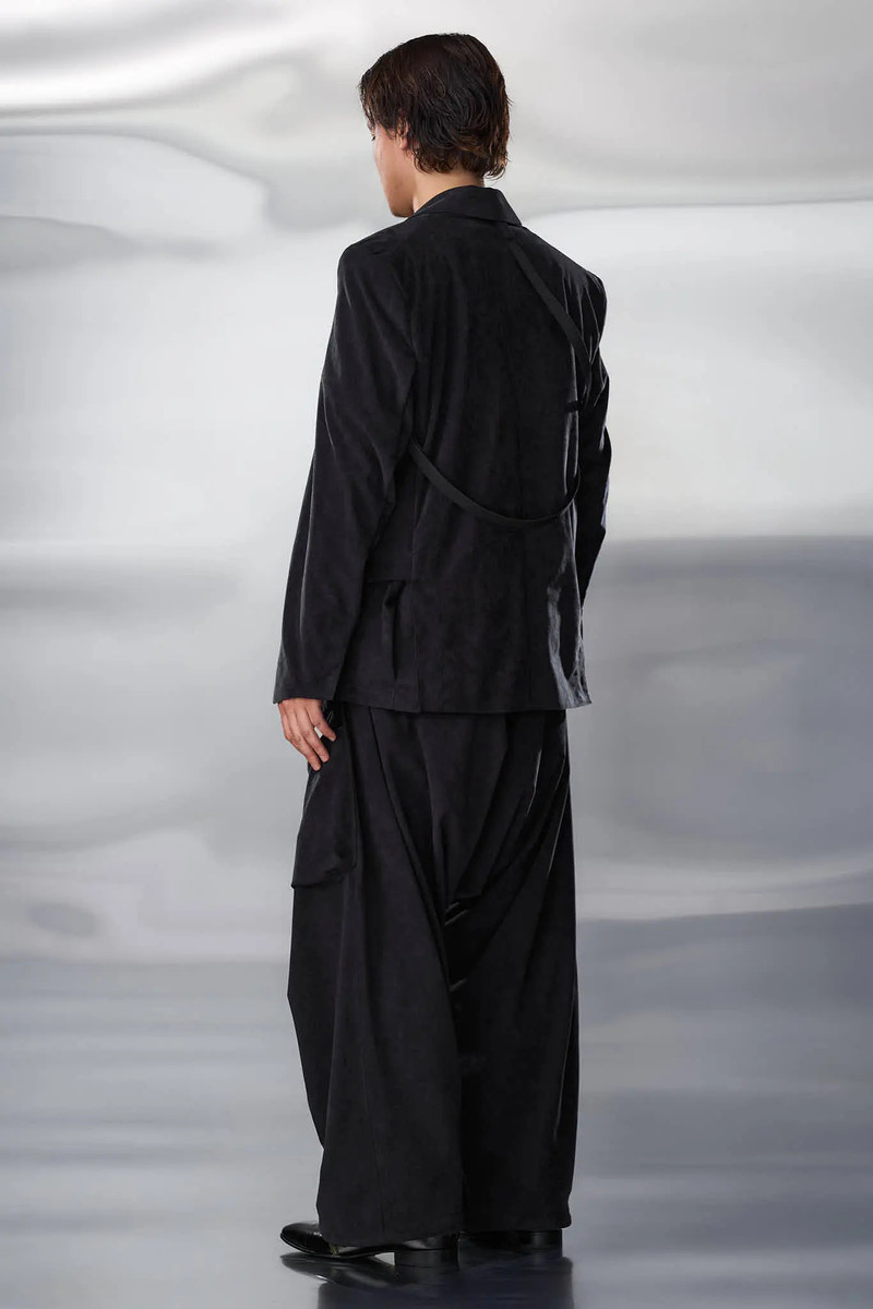 J130-TO Scrim Laced Ultra-Microfiber Blazer 9