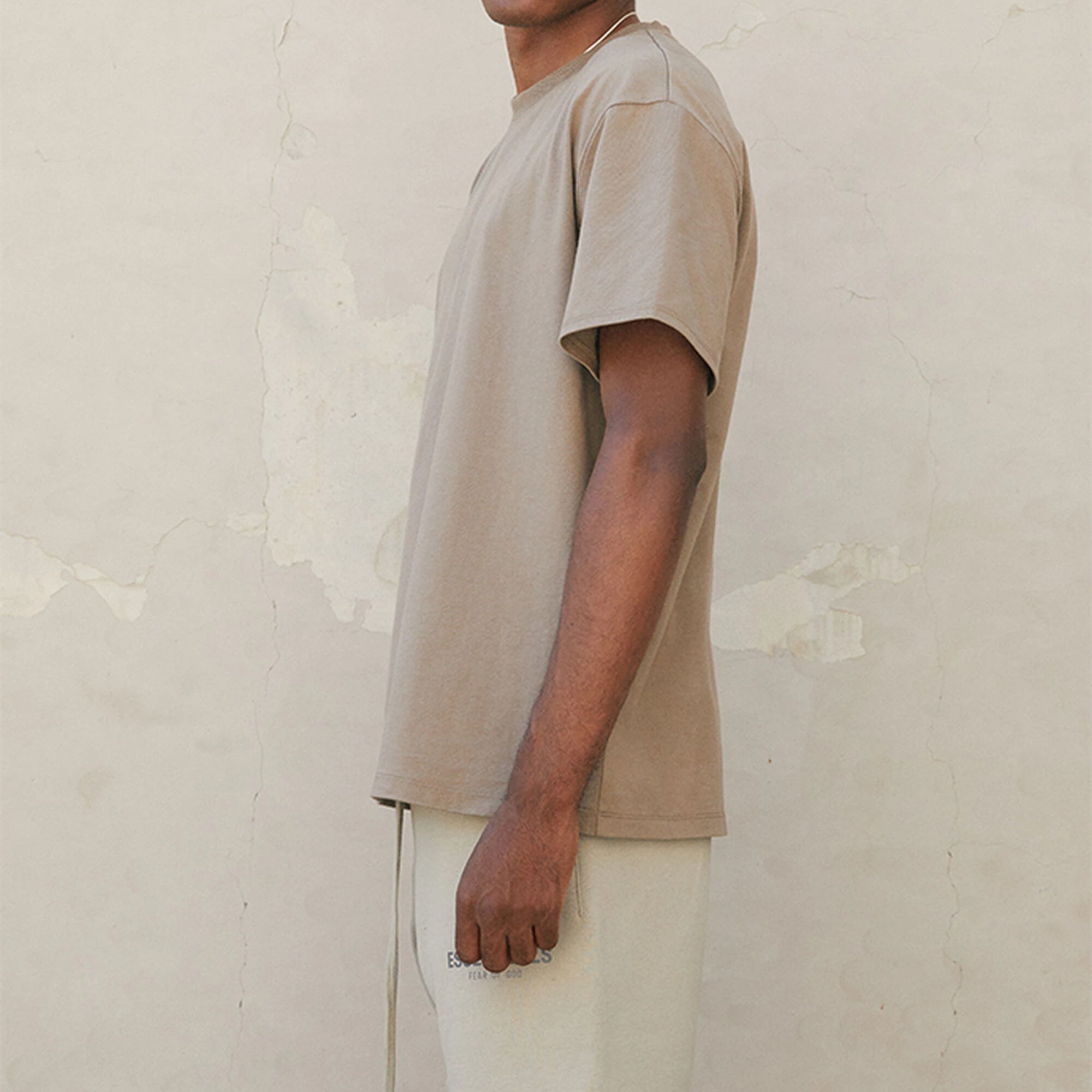 Fear of God Essentials FW21 Logo Tee 'Harvest' FOG-FW21-008 - 5