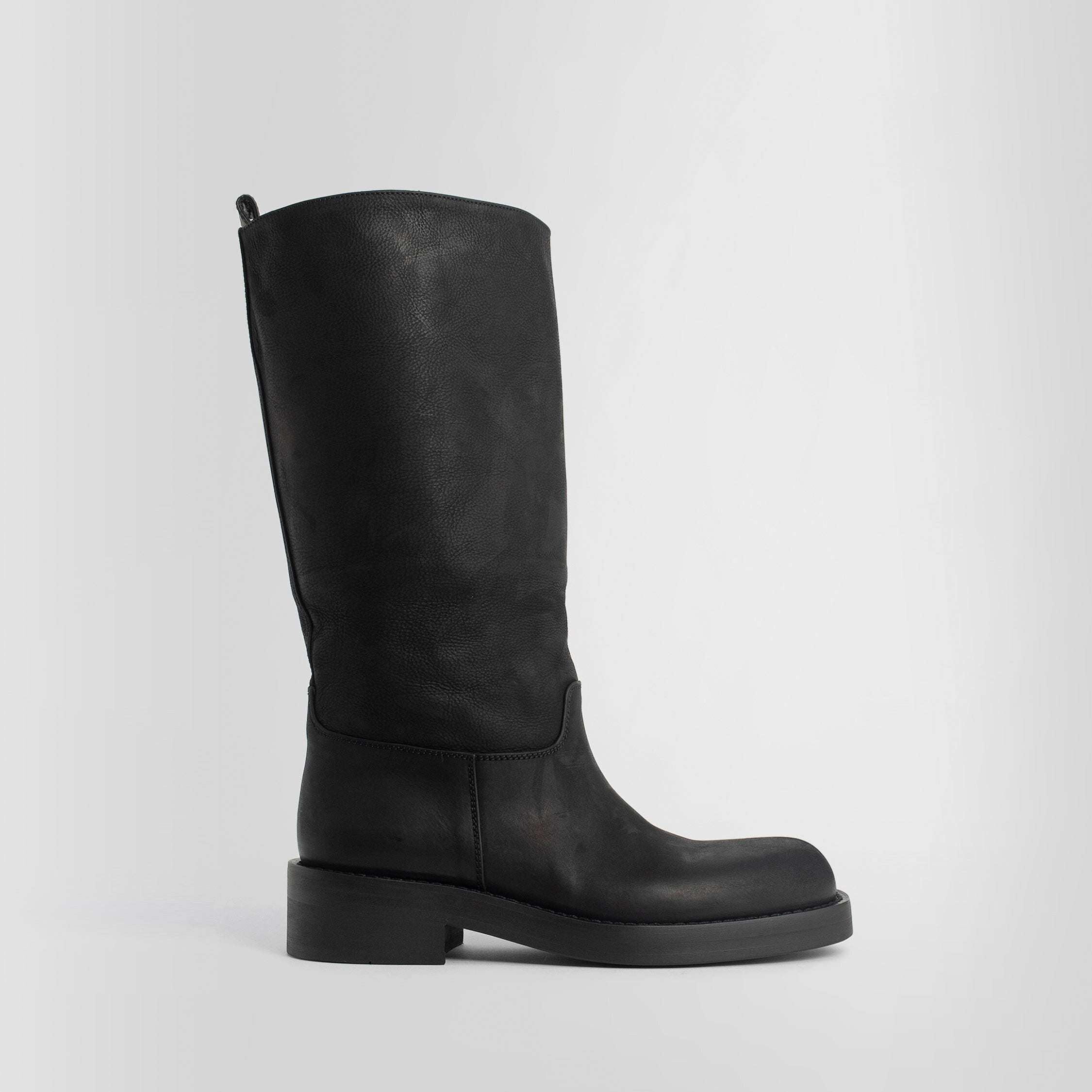 ANN DEMEULEMEESTER MAN BLACK BOOTS - 7