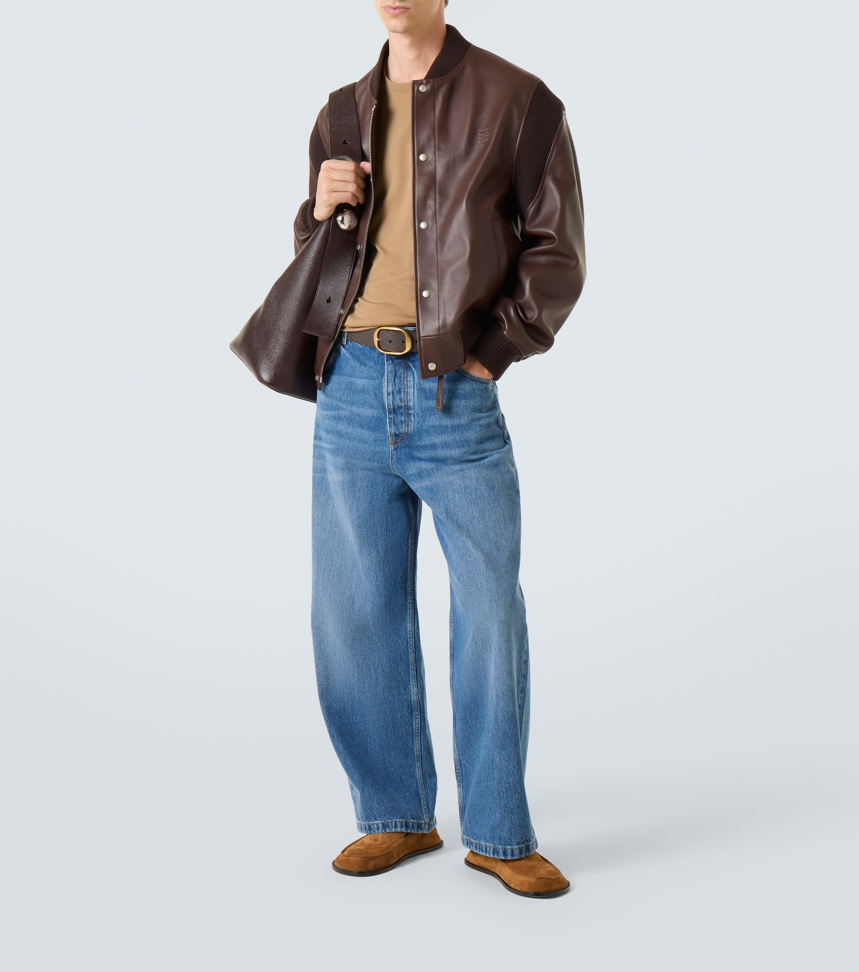 Mid-rise straight jeans - 2