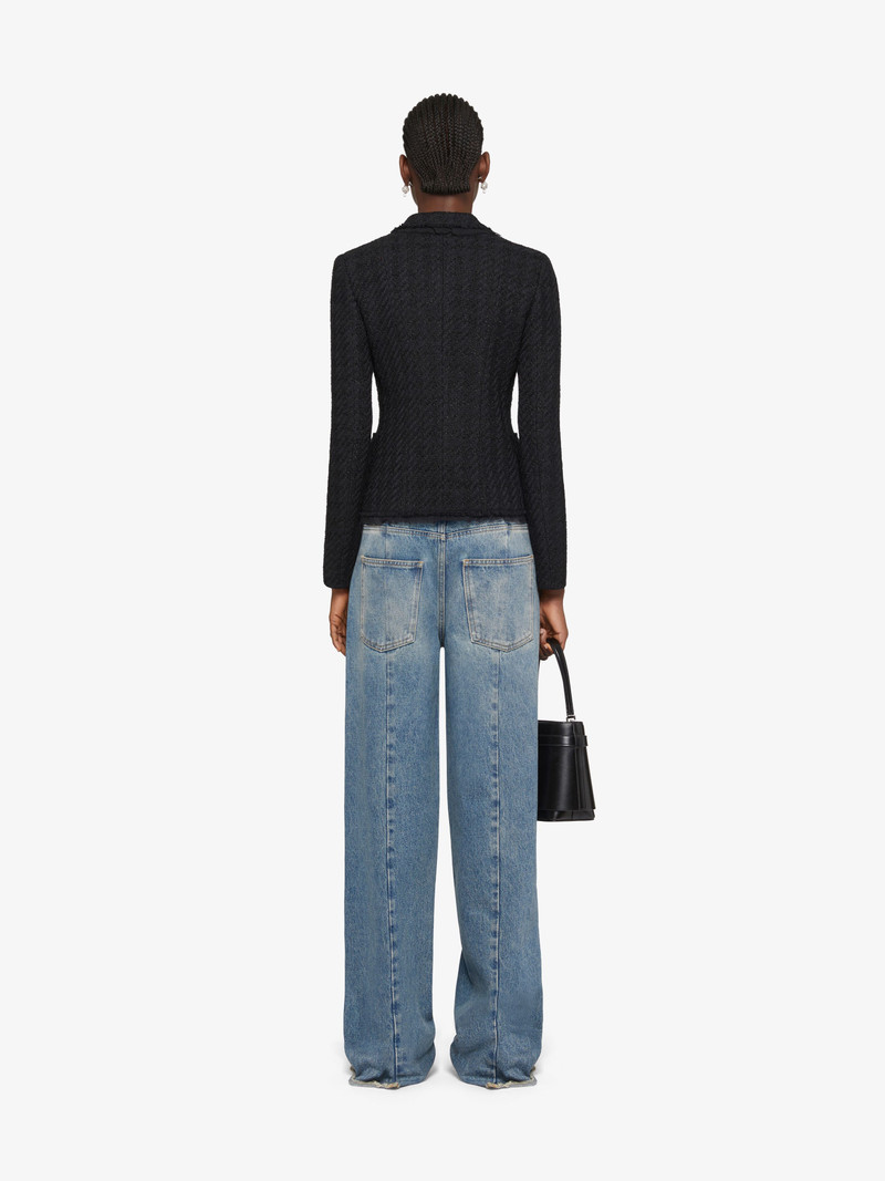 JACKET IN HOUNDSTOOTH TWEED 4