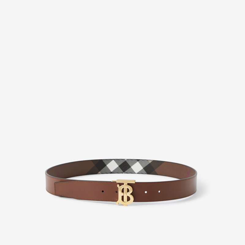 Reversible Monogram Motif Check Belt 3