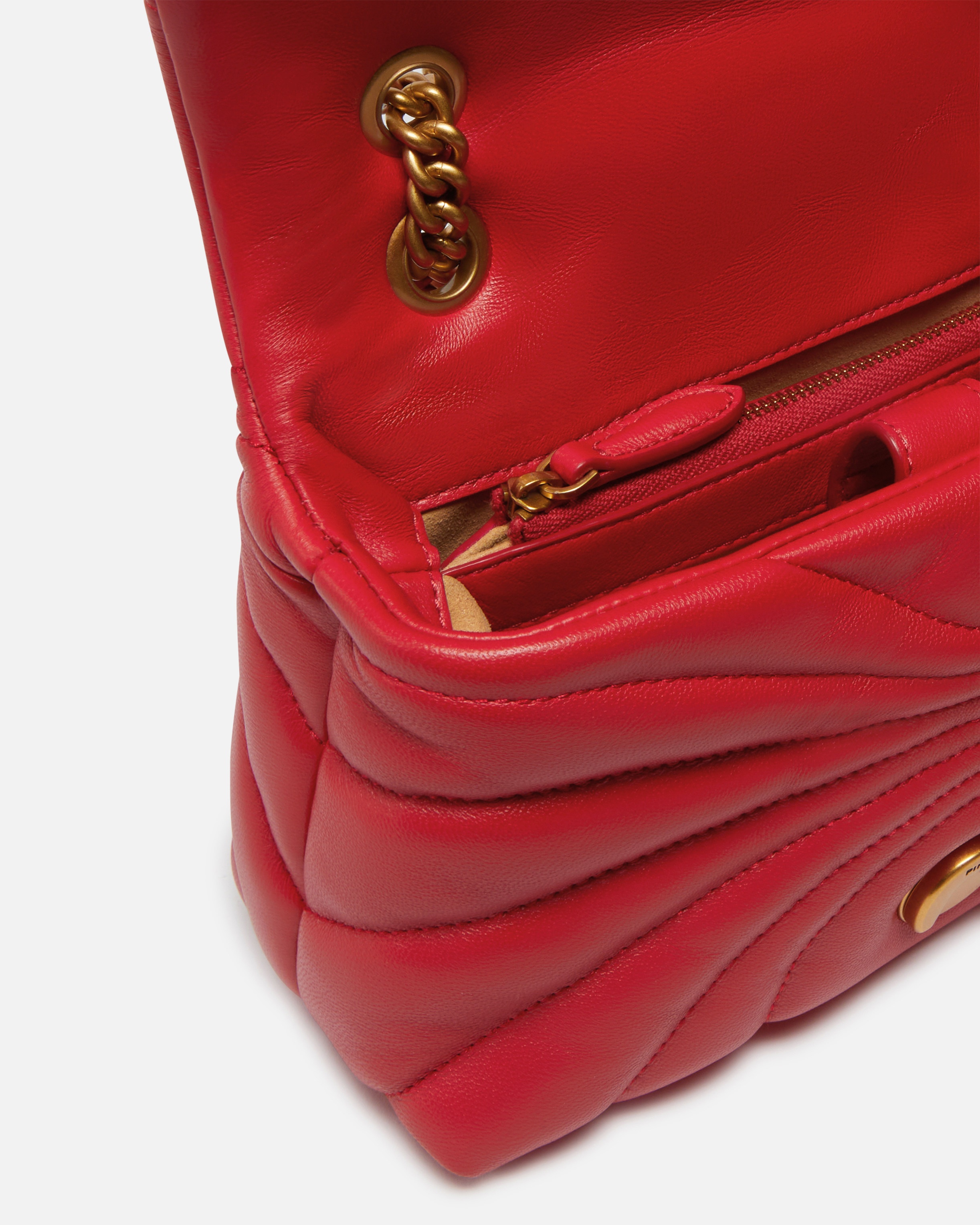 LOVE BAG PUFF BUTTERFLY MINI NAPPA LEATHER CROSSBODY BAG - 4