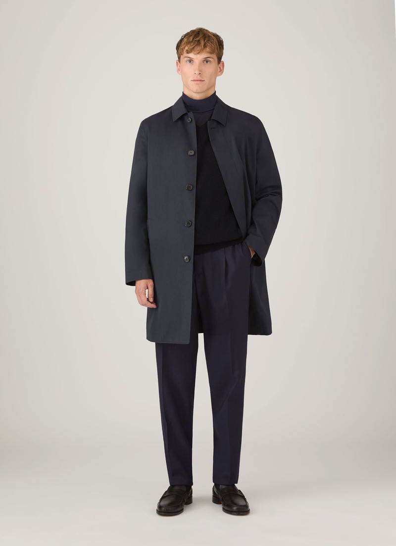 Sunspel Pleated Wool Twill Trouser outlook