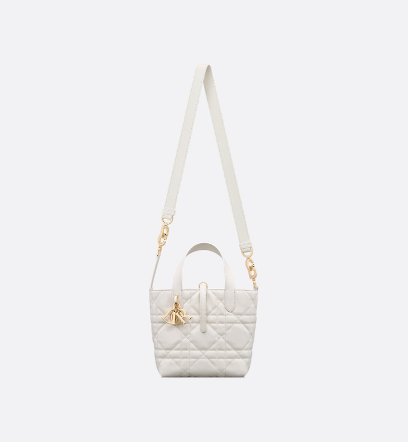 Small Dior Toujours Vertical Tote Bag 5
