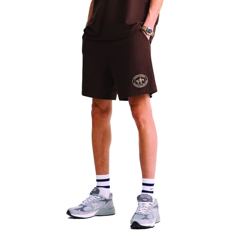 Sporty & Rich Riding Club track shorts outlook