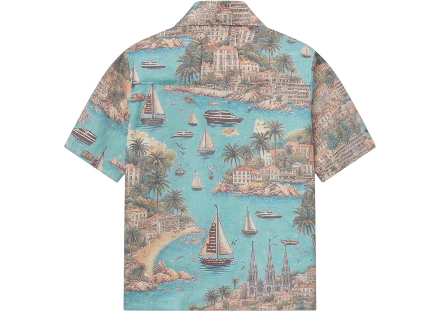 Rhude Sailing Map Shirt Multi color - 2