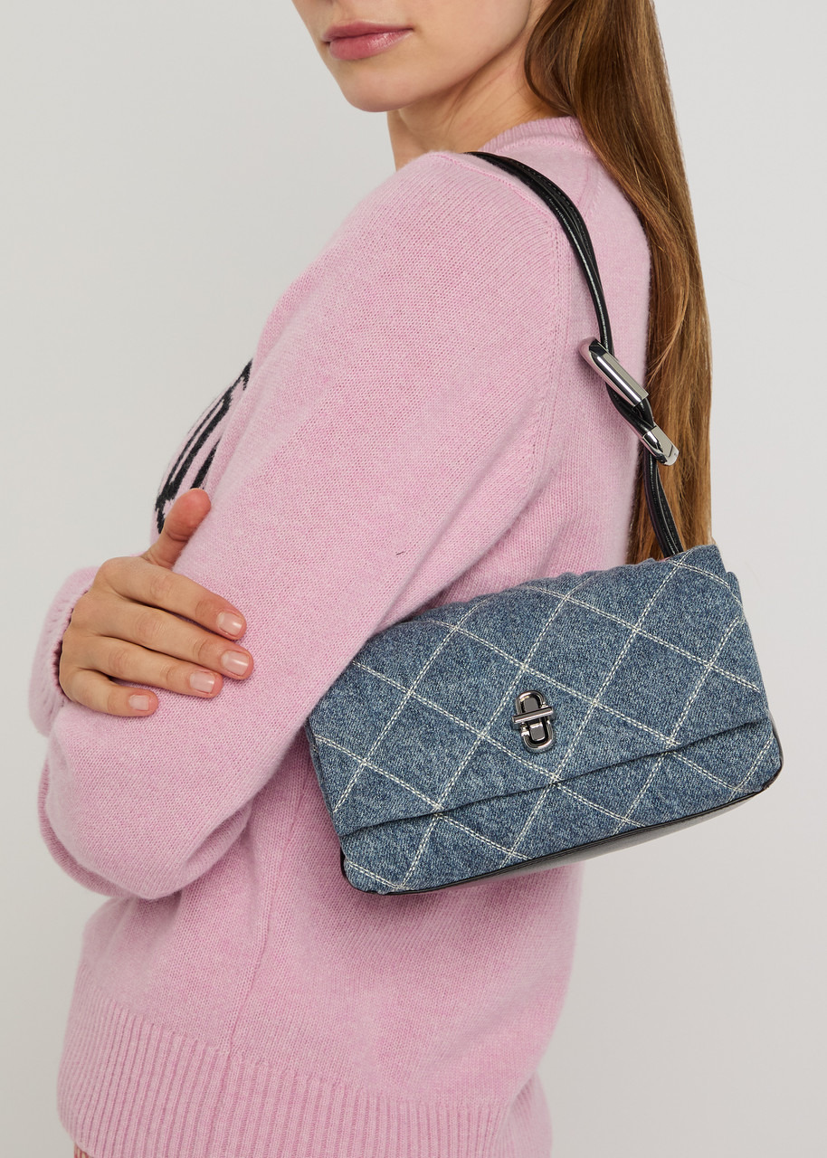 Marc Jacobs The Dual Mini Quilted Denim Shoulder bag - 5