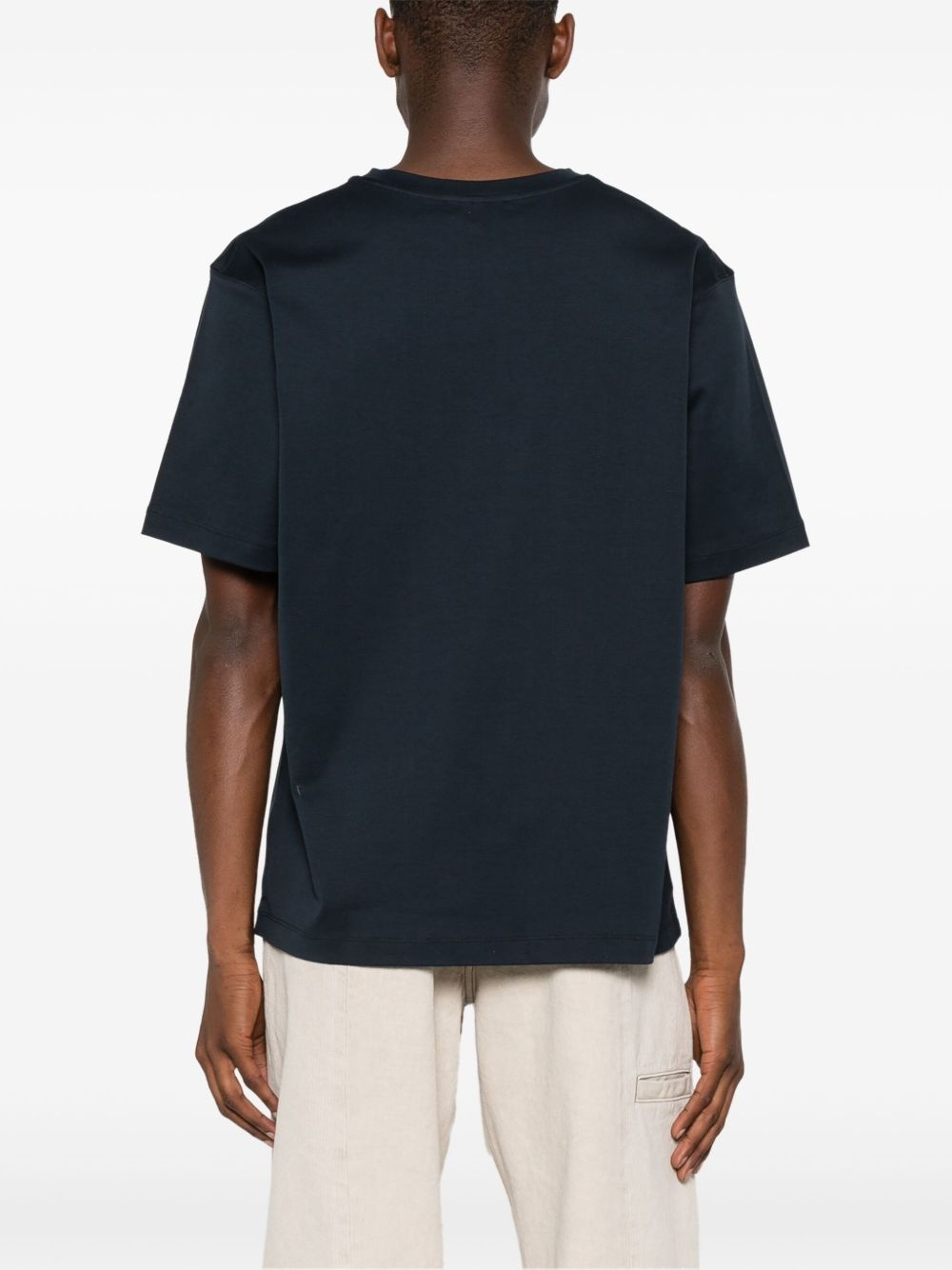 patch-pocket cotton T-shirt - 4