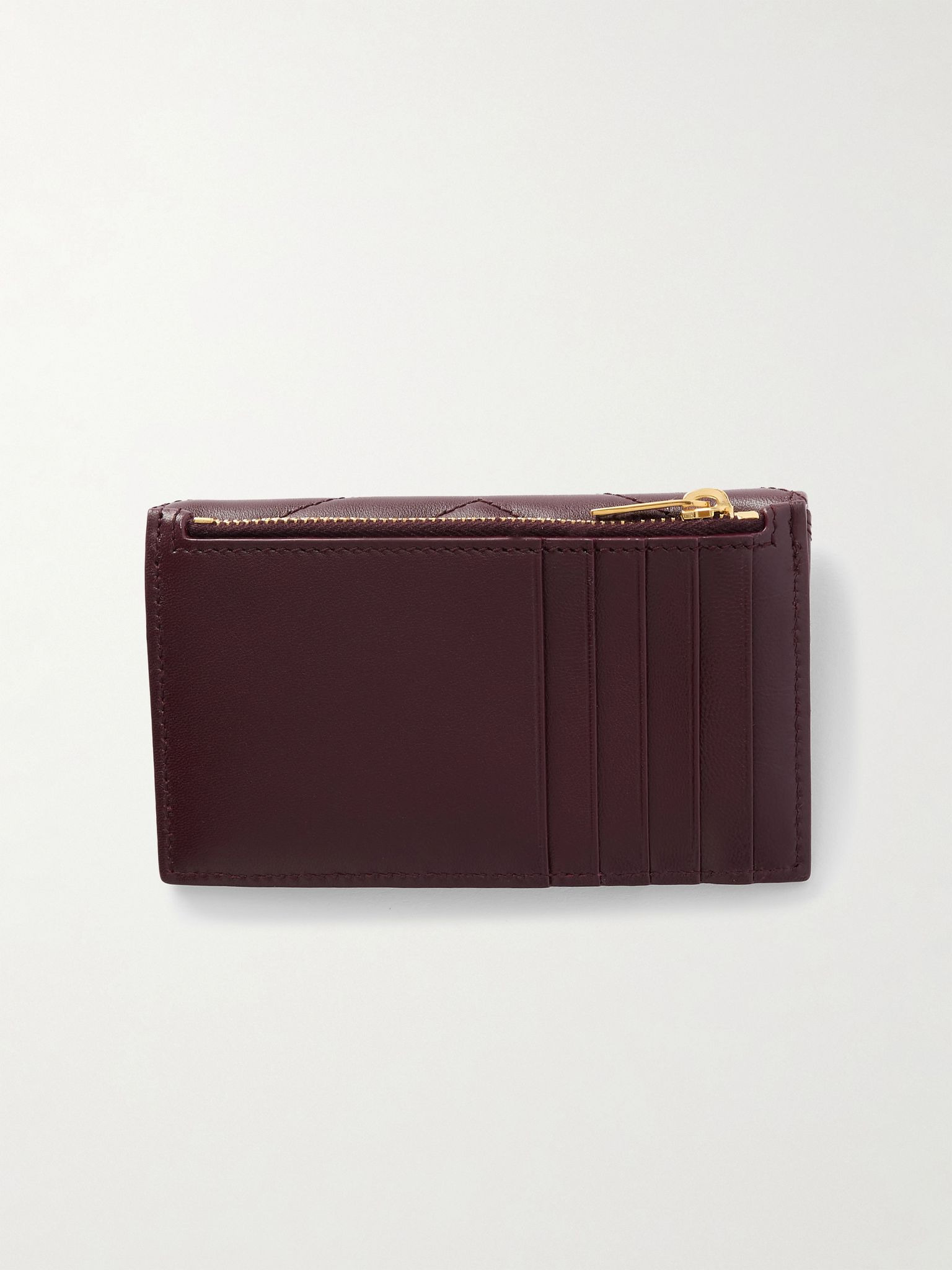 Cassandre matelassé leather wallet Red - 3