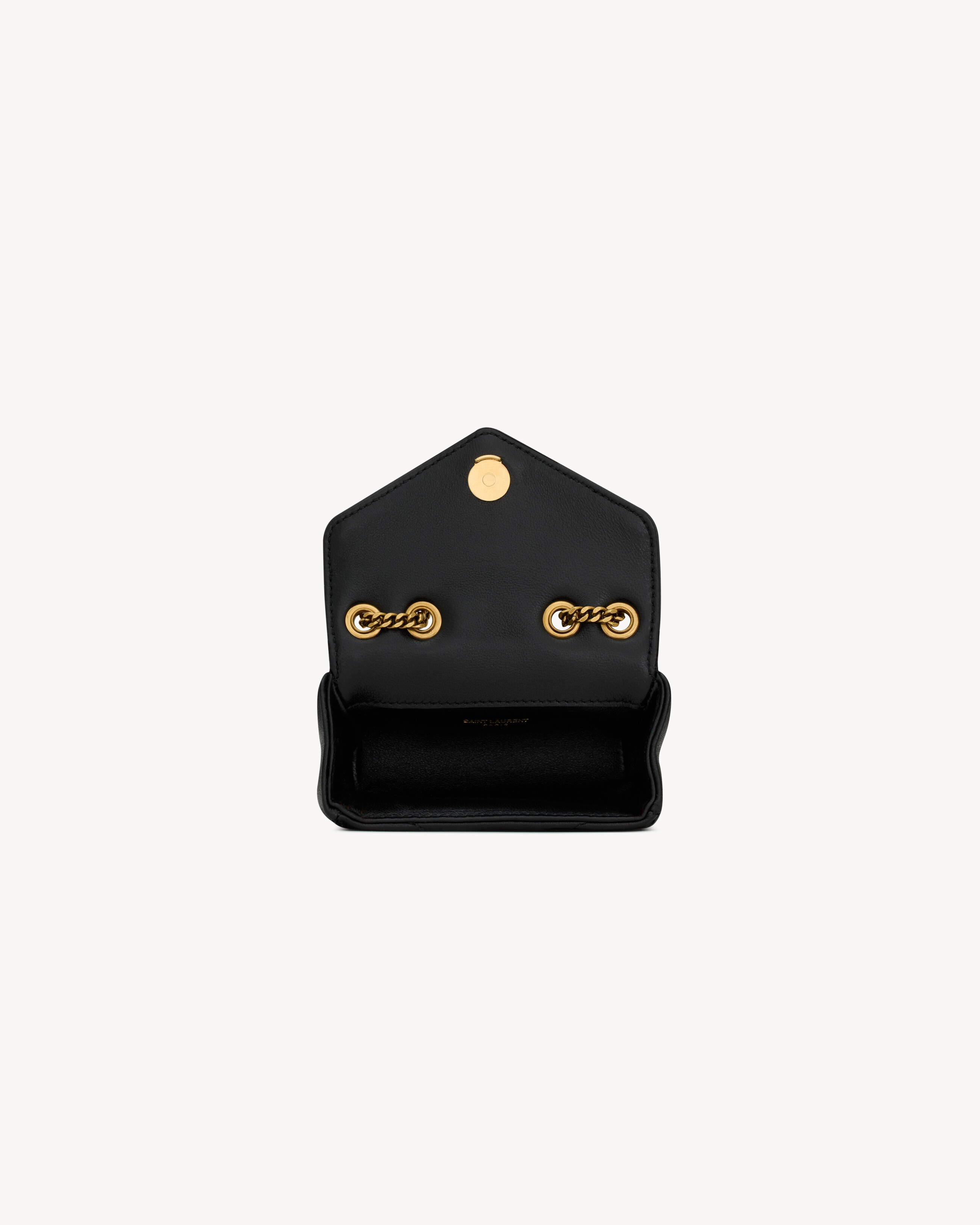 LOULOU MICRO BAG IN LAMBSKIN - 5