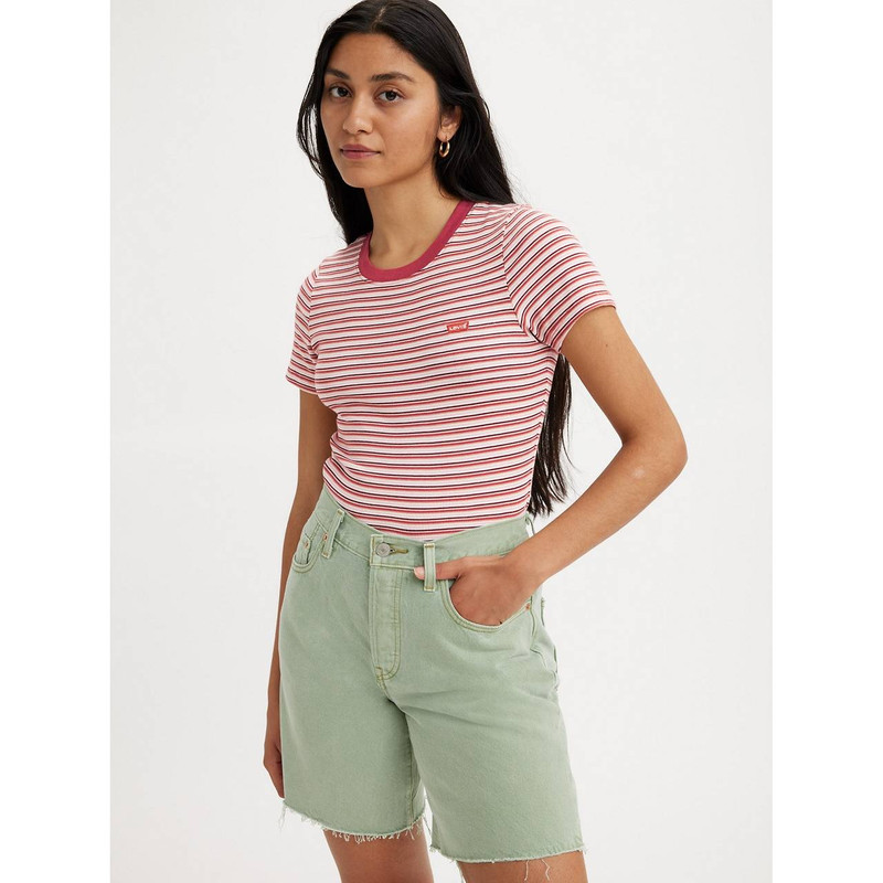Levi's STRIPED SHORT SLEEVE RIB BABY T-SHIRT outlook
