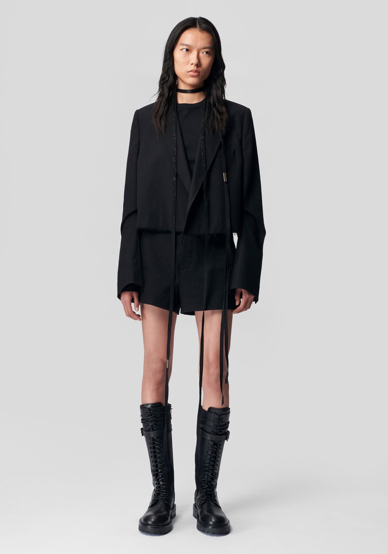 Inge Cropped Slouchy Jacket - 4