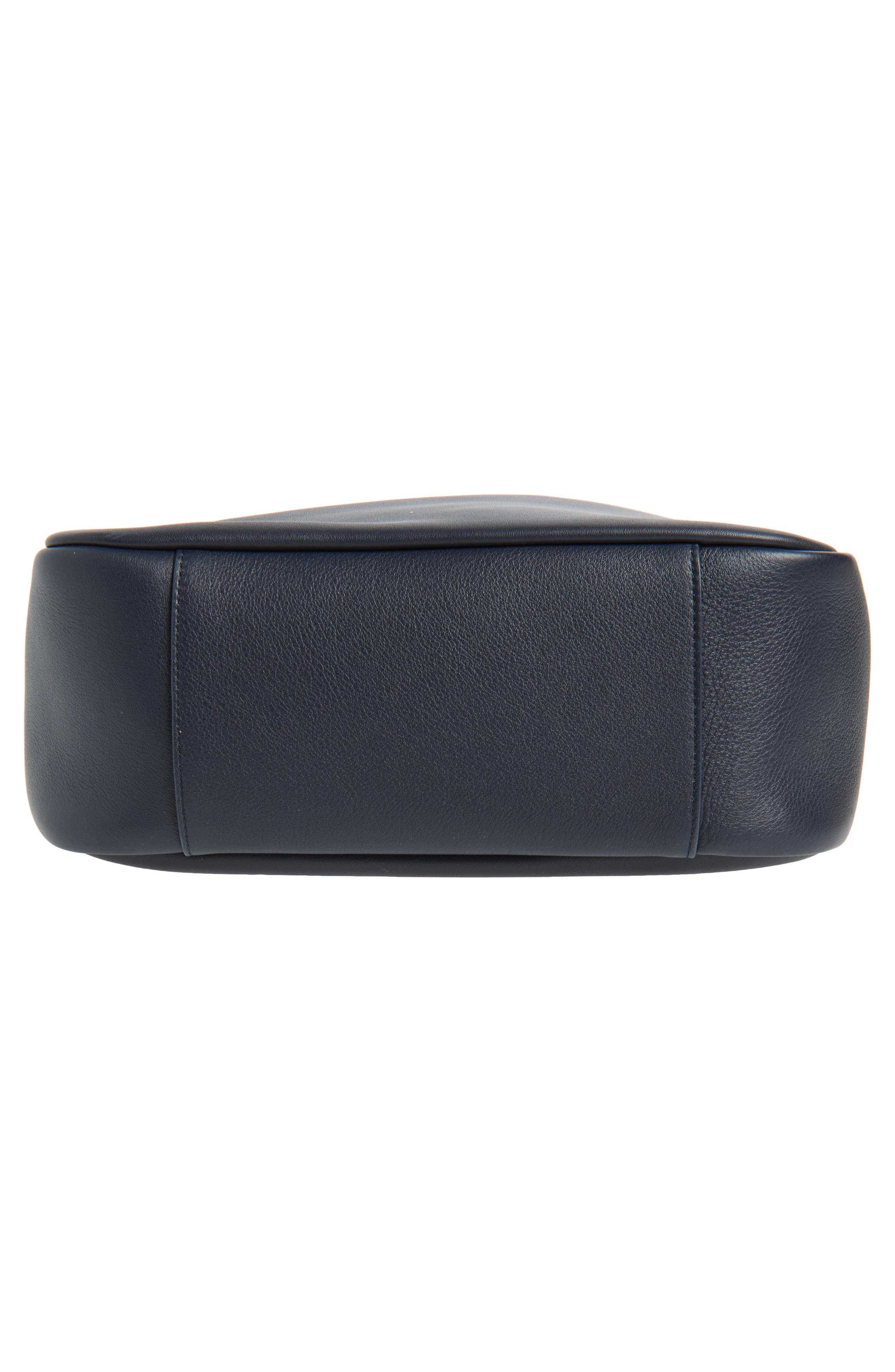 Saint Laurent Large Le 5 À 7 Leather Hobo Bag in Bleu Abysse at Nordstrom - 6