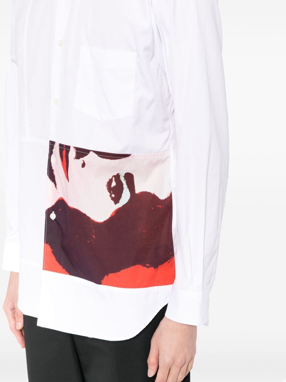 x Andy Warhol Liz cotton shirt - 5