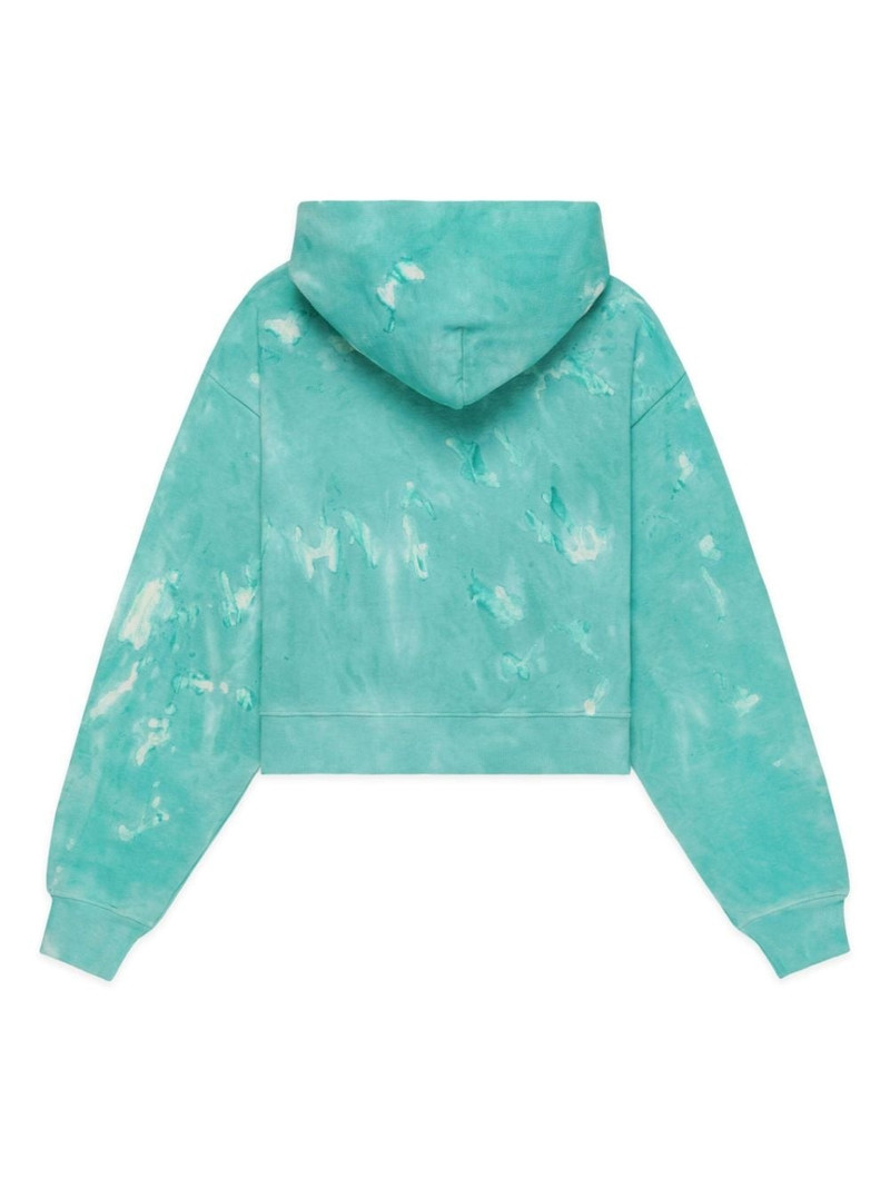 Sporty & Rich Serif logo-embroidery hoodie outlook