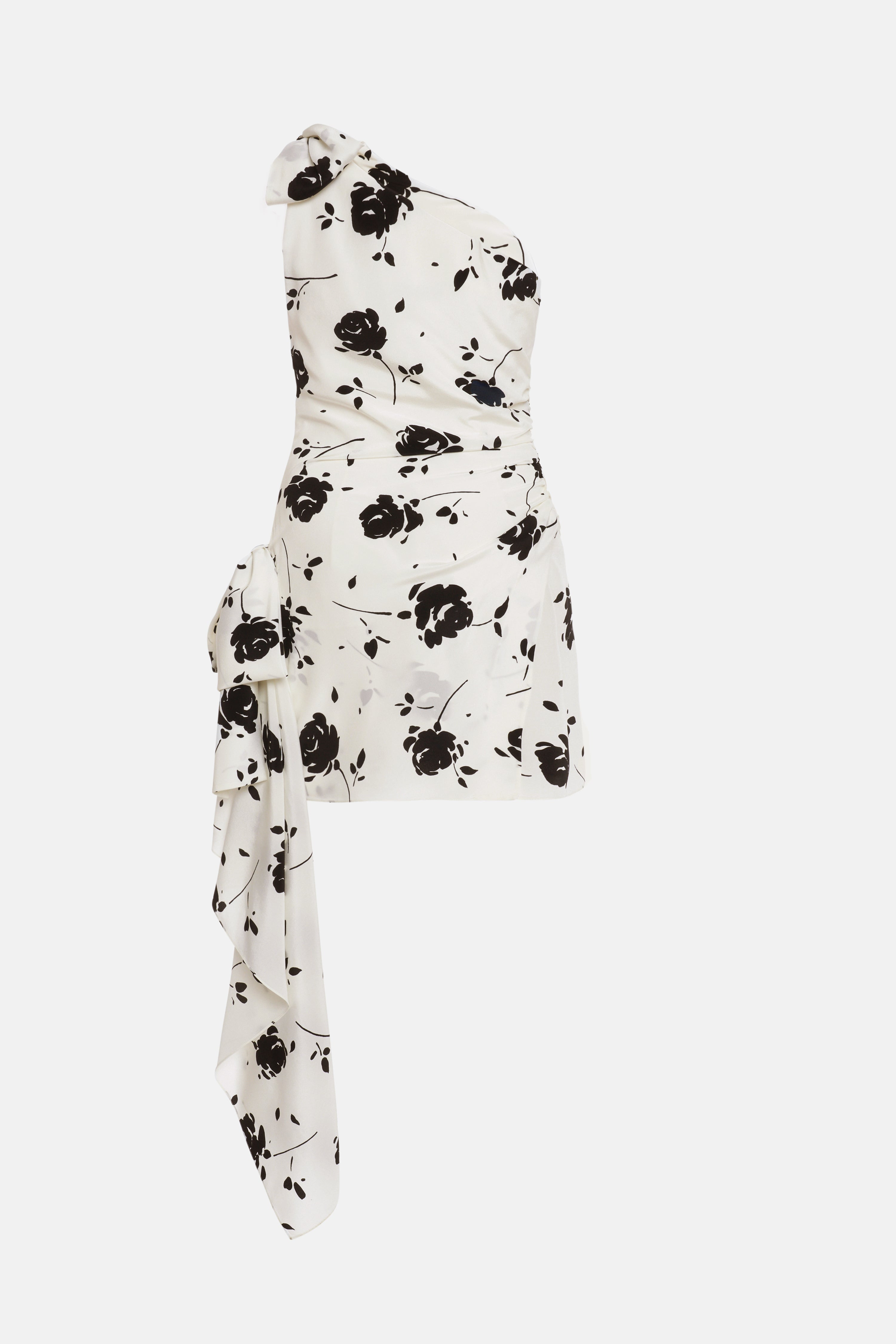 ROSE PRINT MINI DRESS - 2