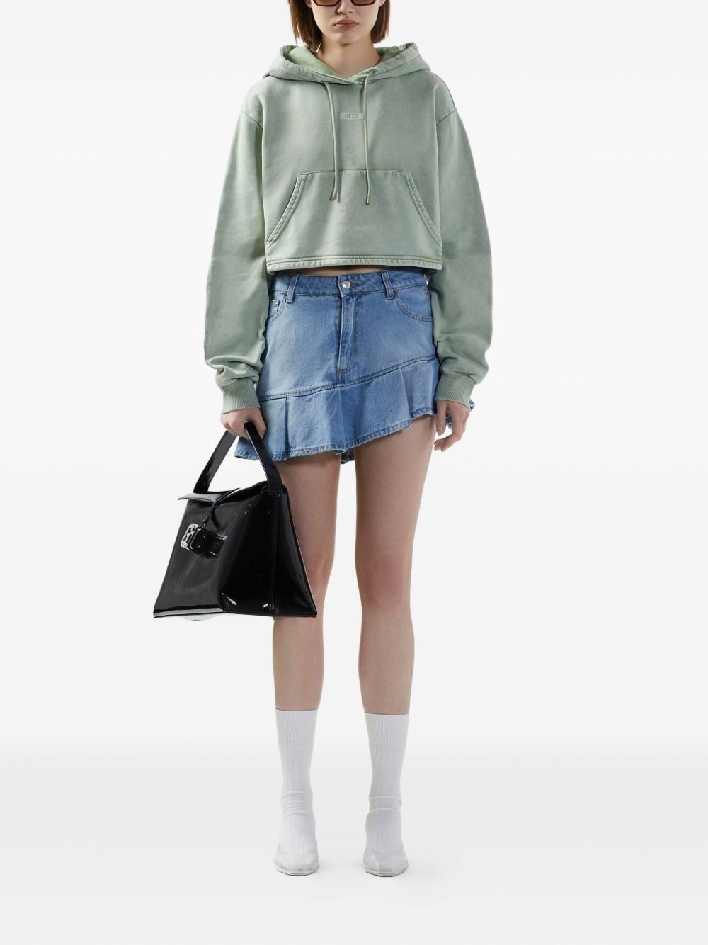 logo-tag hoodie - 2