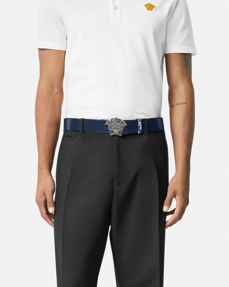 La Medusa Barocco Stencil Belt 4 cm 4