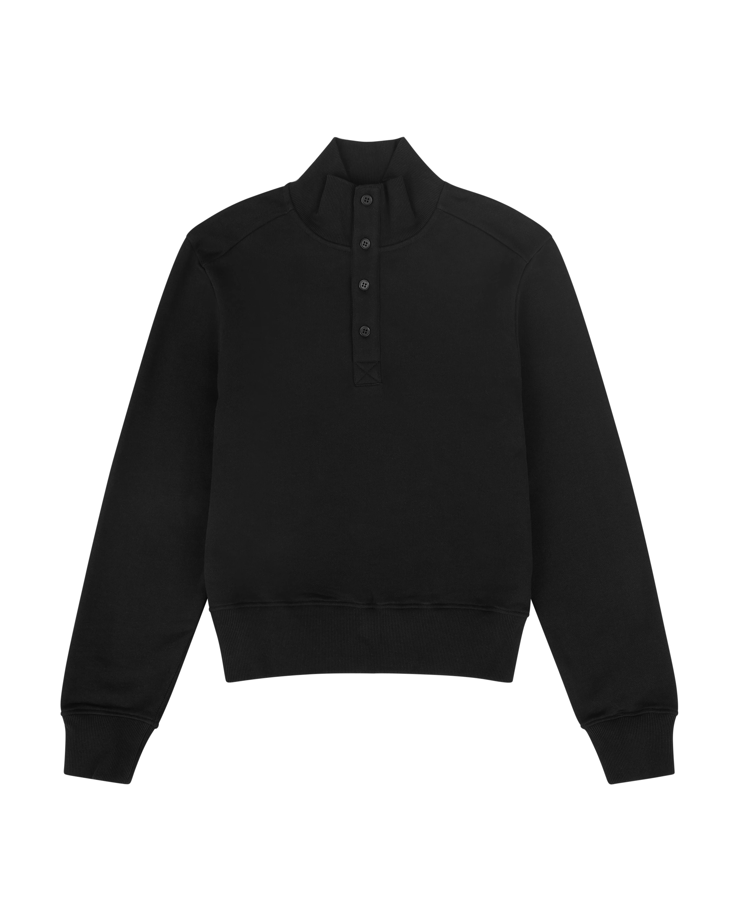 PORT PULLOVER BLACK - 8