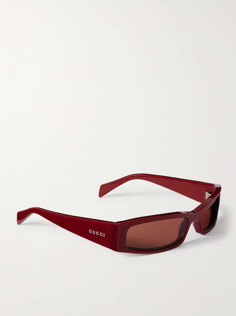 Rectangular-Frame Acetate Sunglasses 3
