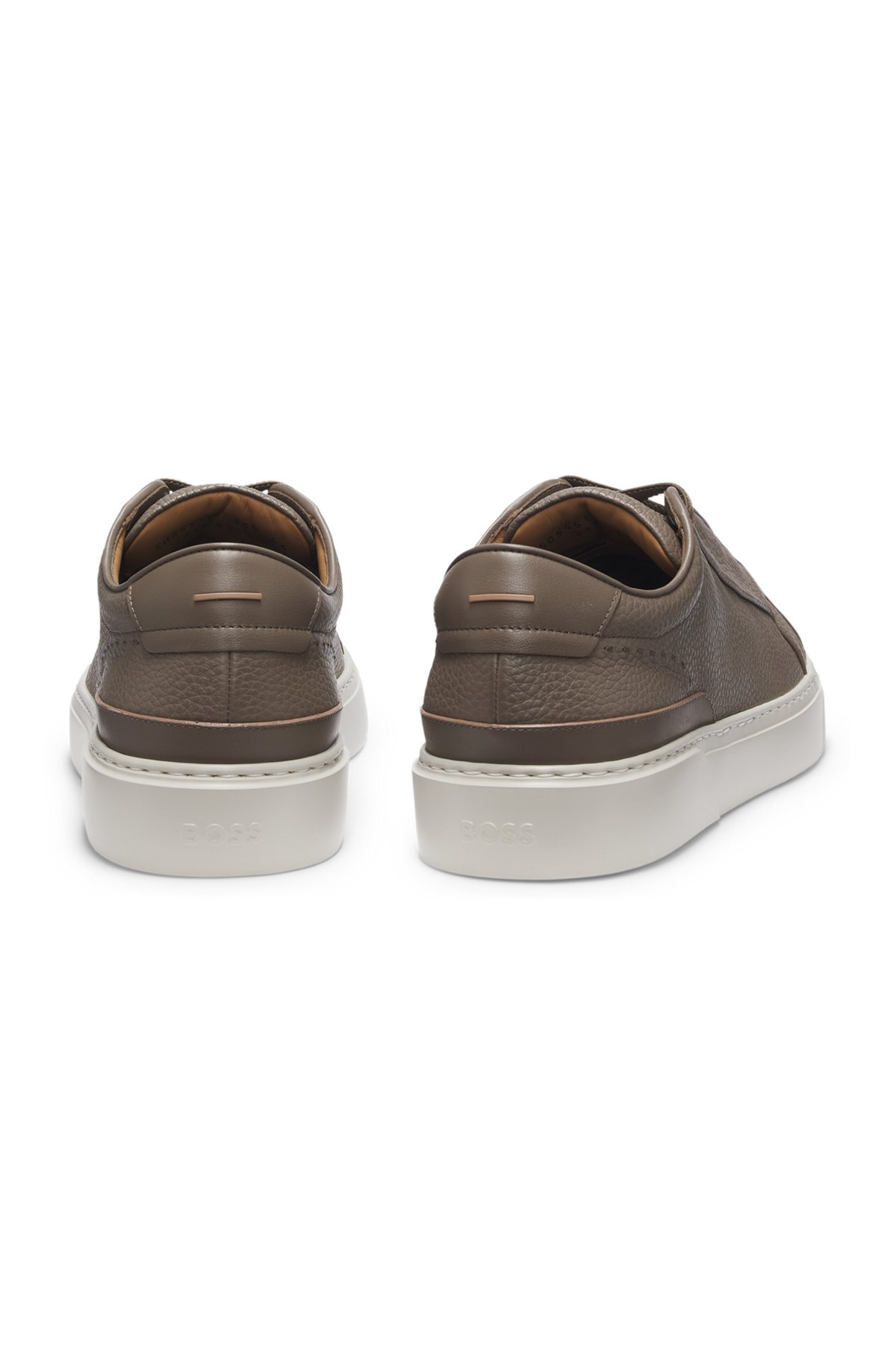 GARY TRAINERS IN GRAINED LEATHER - 5