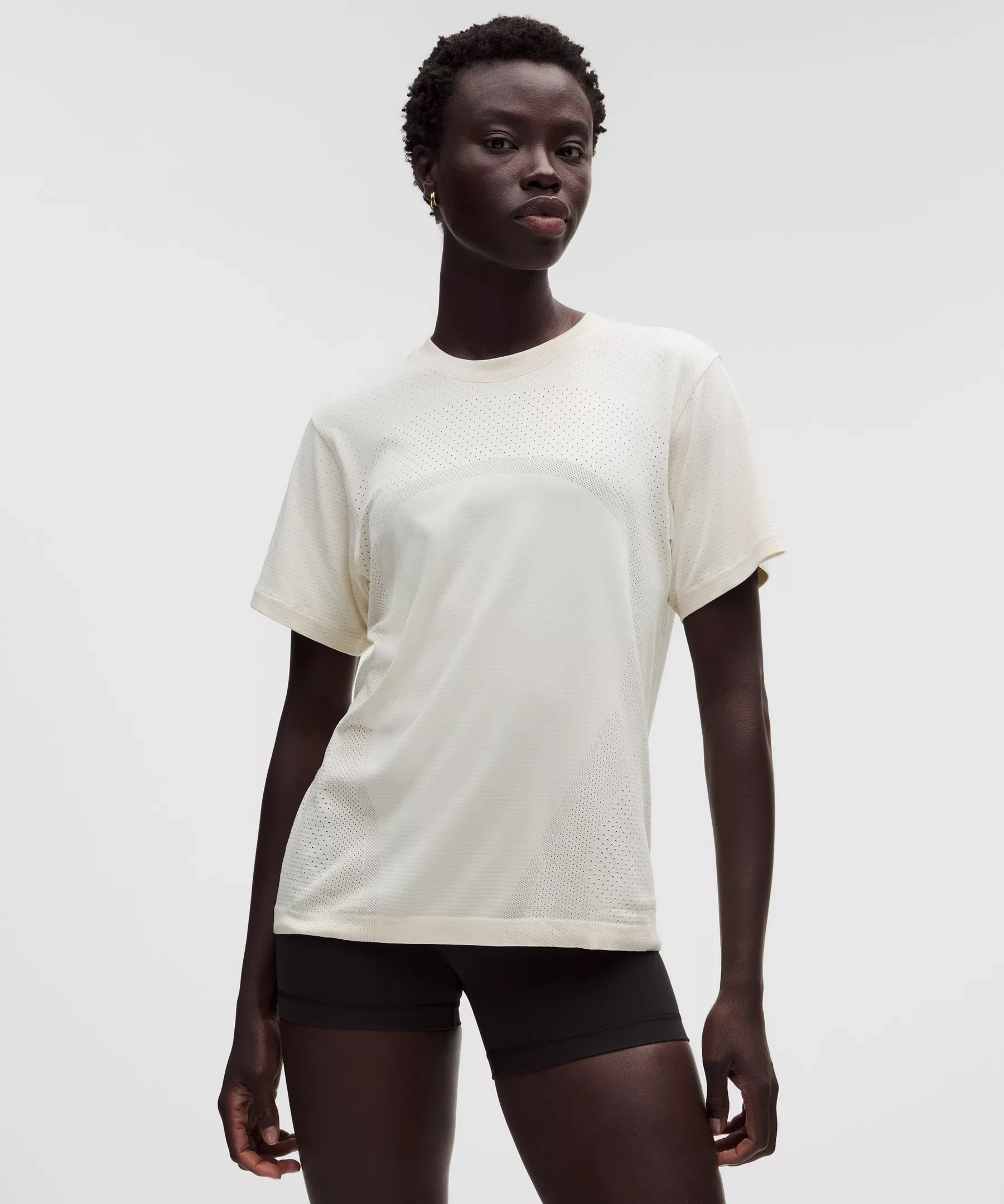 Swiftly Relaxed Short-Sleeve Shirt Hip Length *Logo - 1
