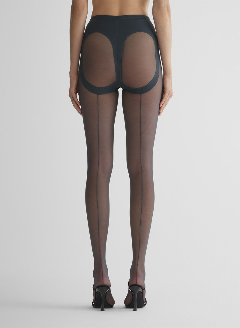 re/edit grey pantyhose 3
