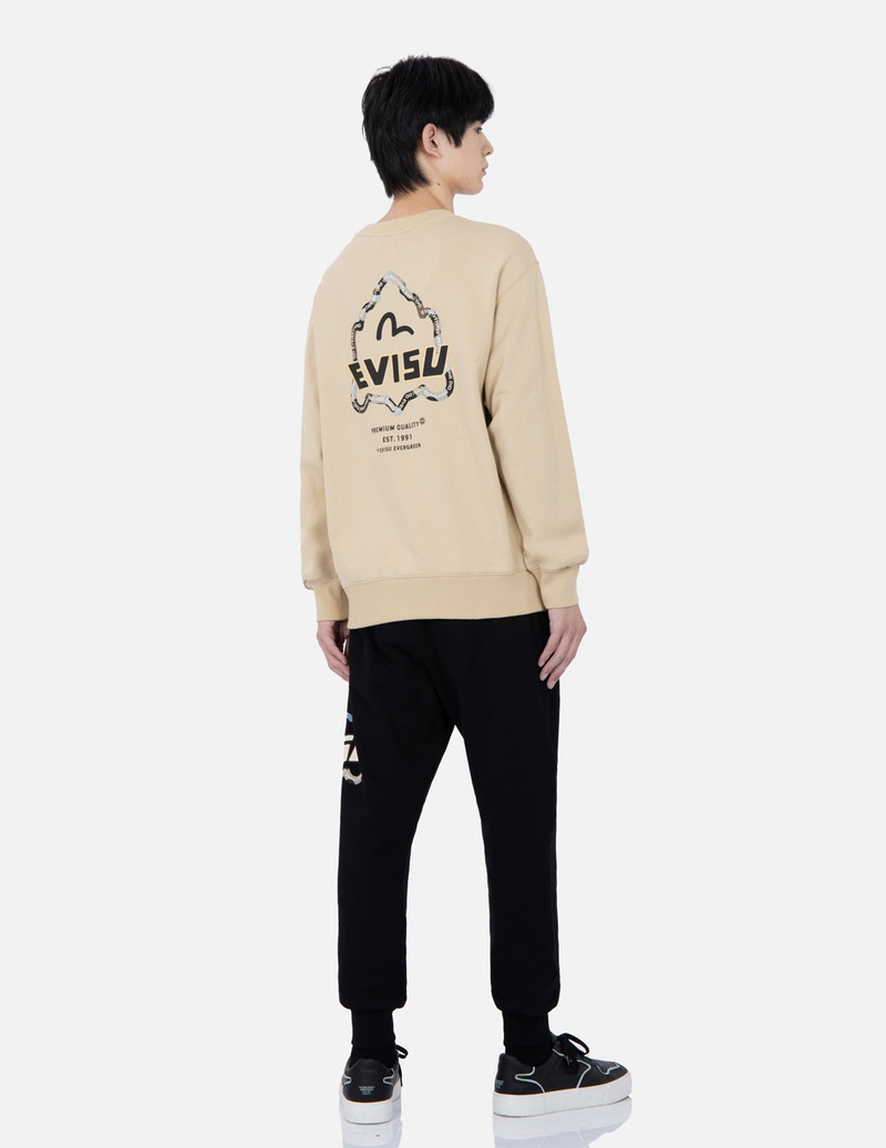 GODHEAD OUTLINE PRINT SWEATSHIRT 3