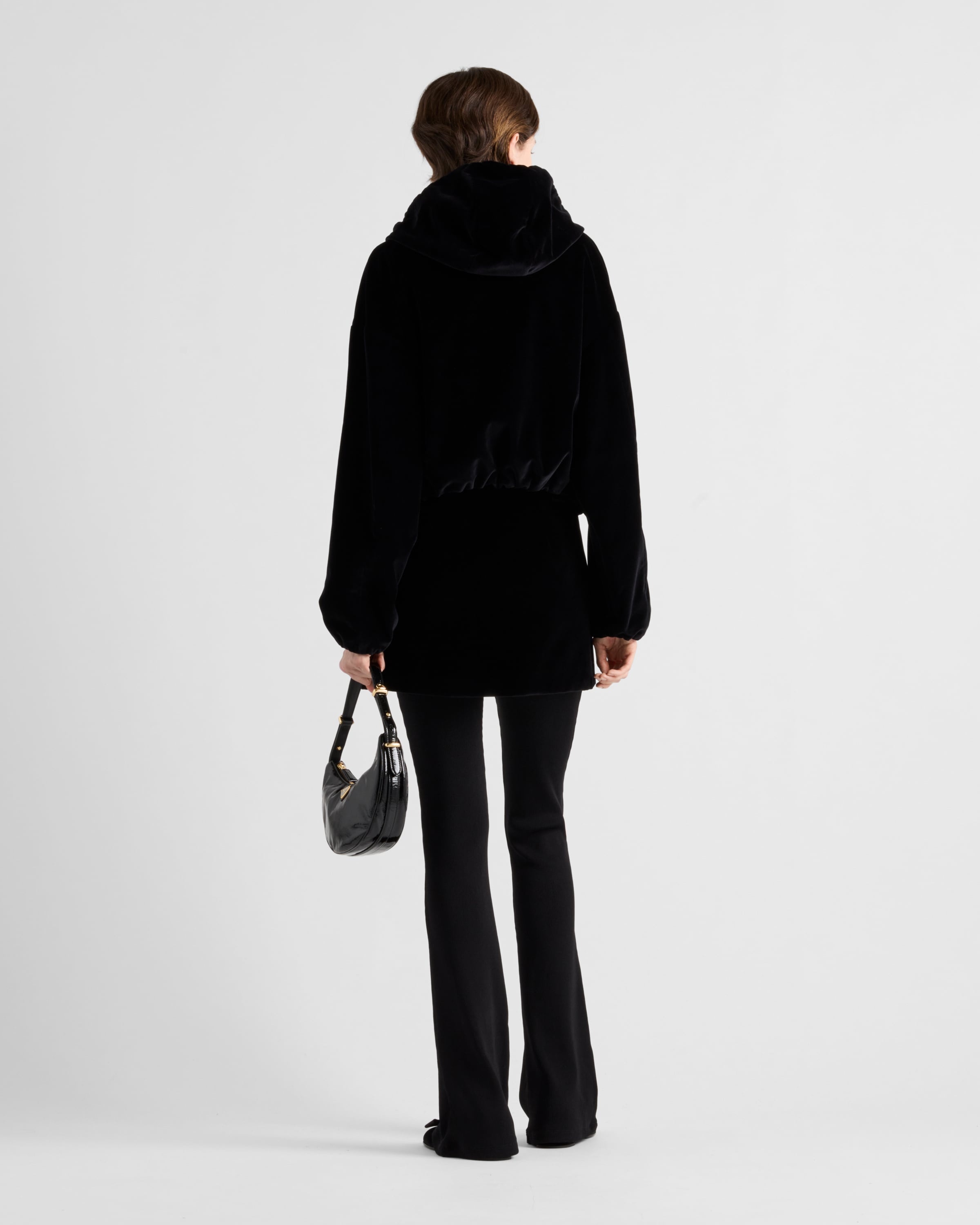Velvet blouson - 5