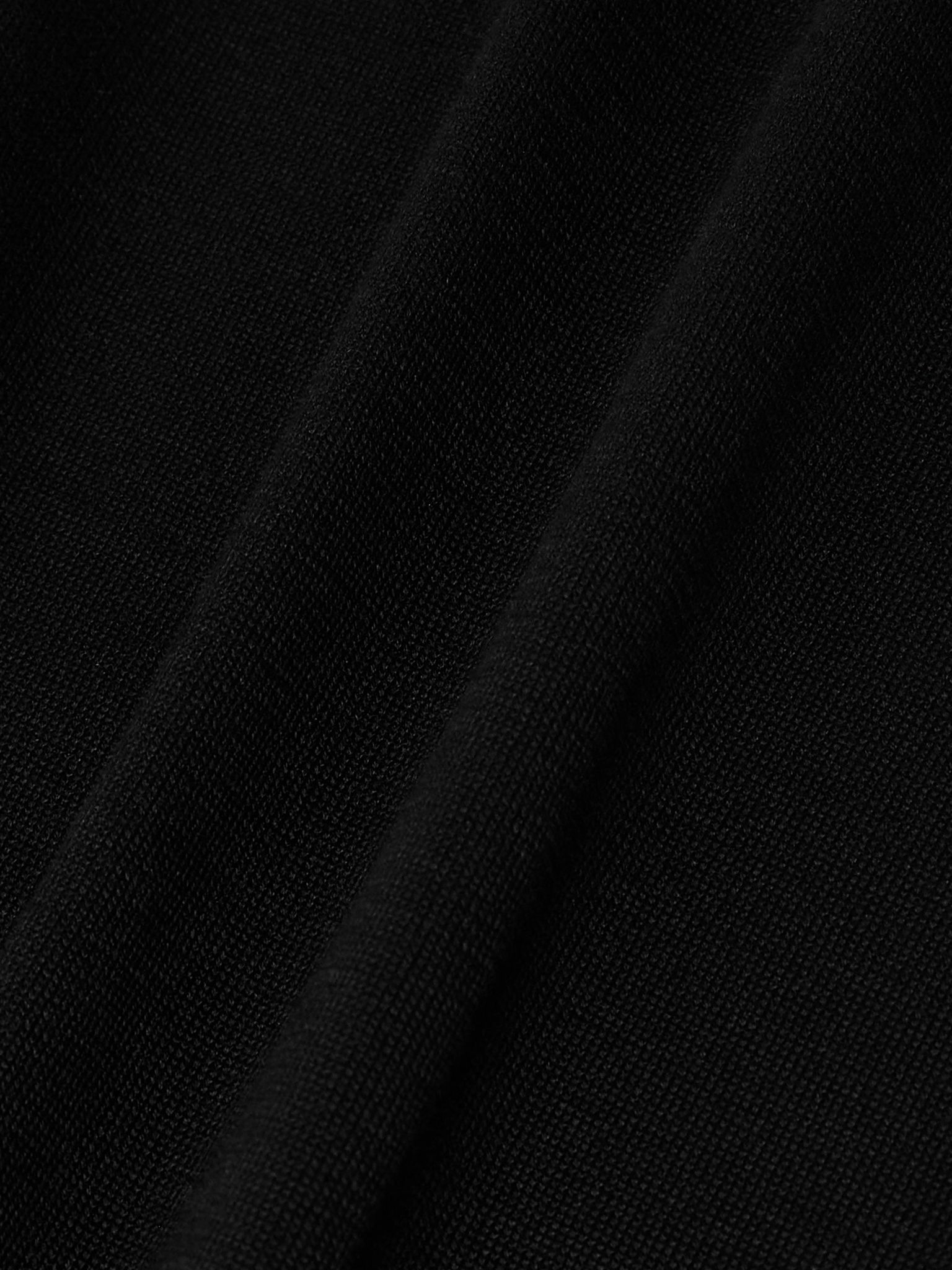 Silk Sweater Black - 5