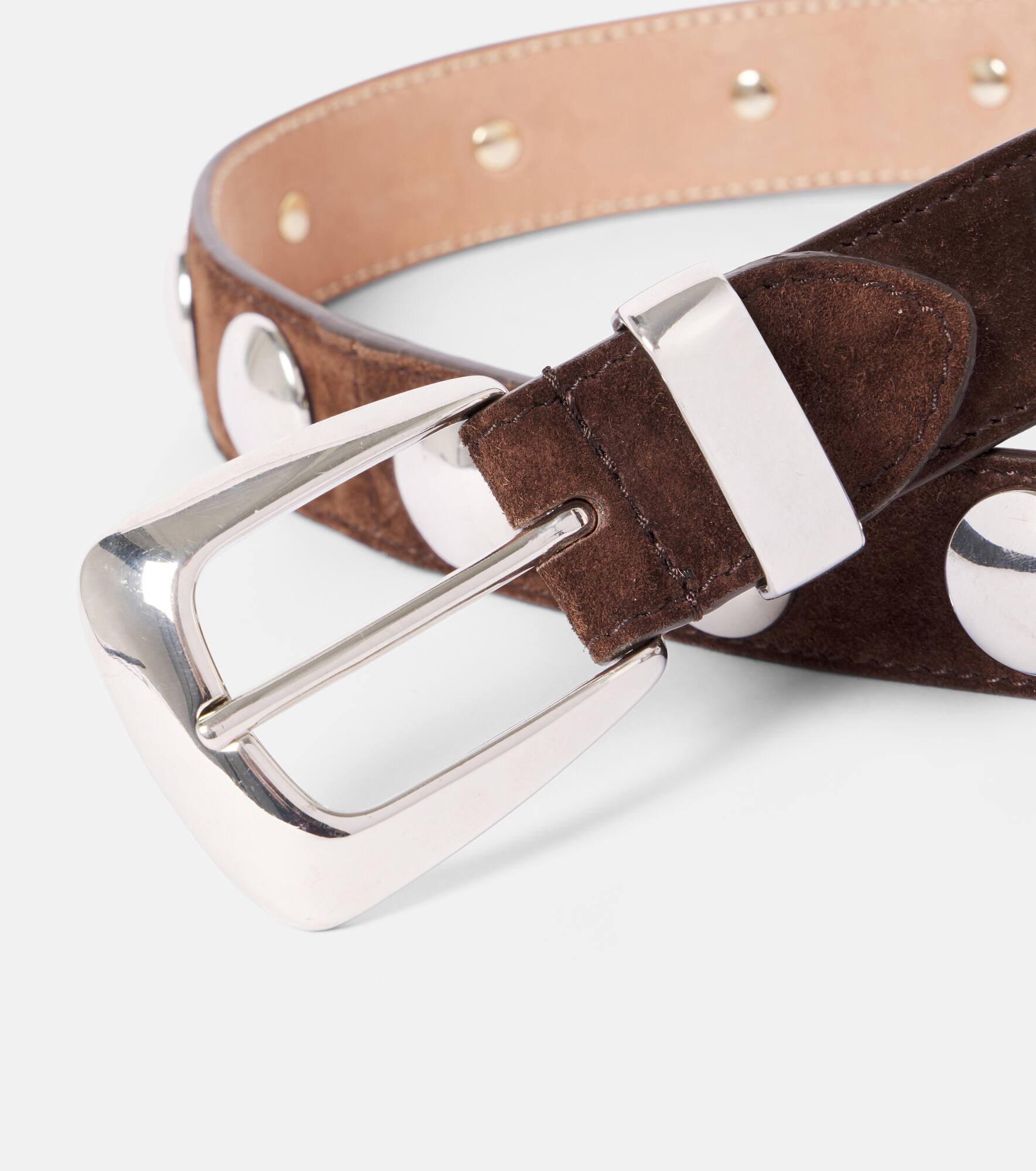 Benny studded suede belt - 3