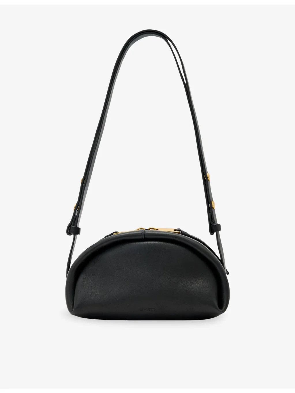 Rosalie Curved Leather Cross-Body Bag - 1