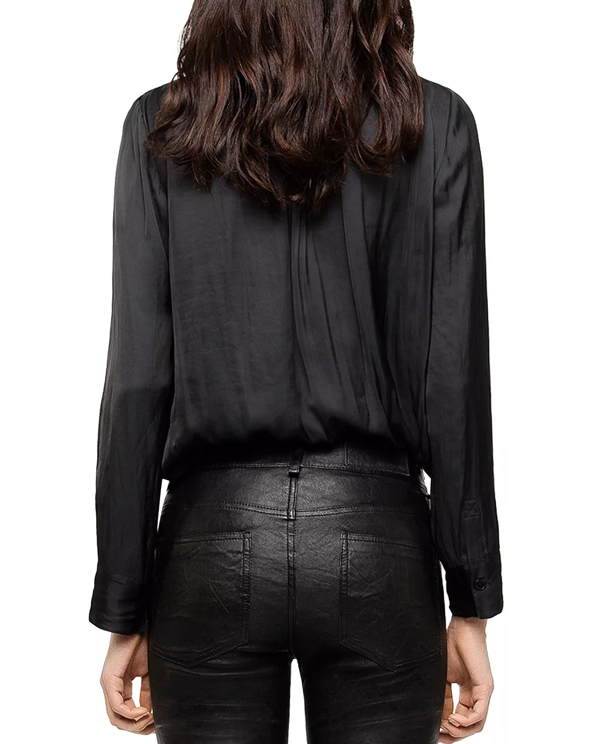 Tink Satin Tunic Top - 2