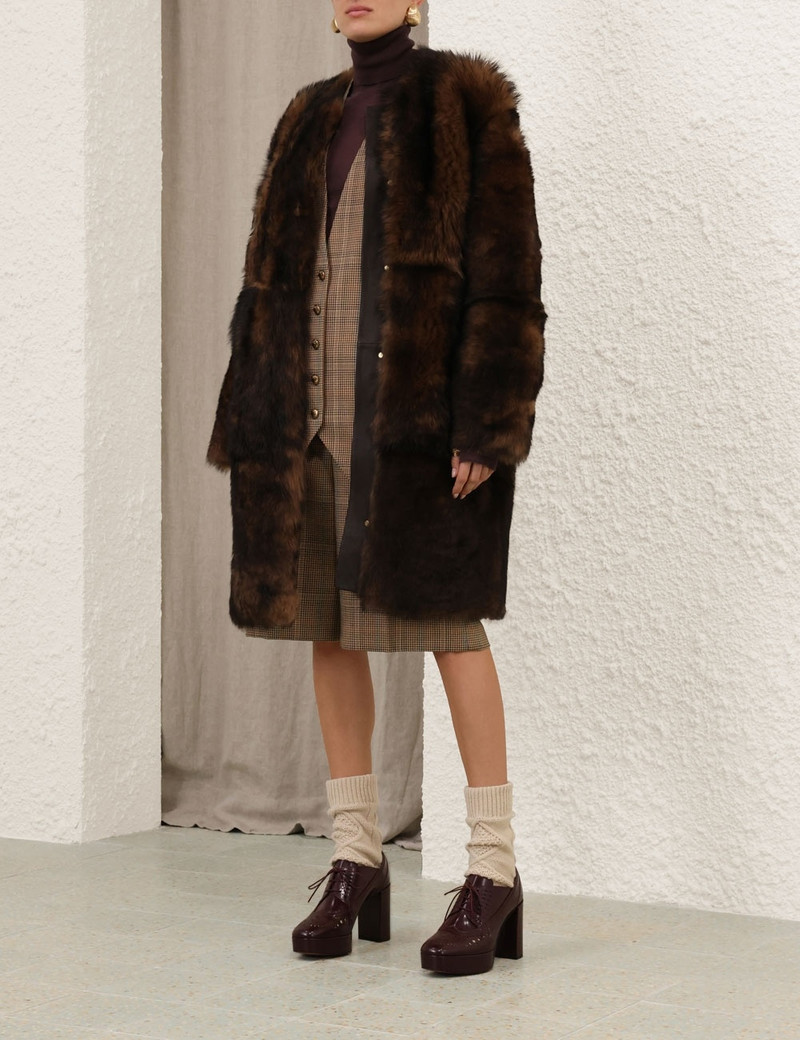 ILLUSTRATION SHEARLING COAT 3