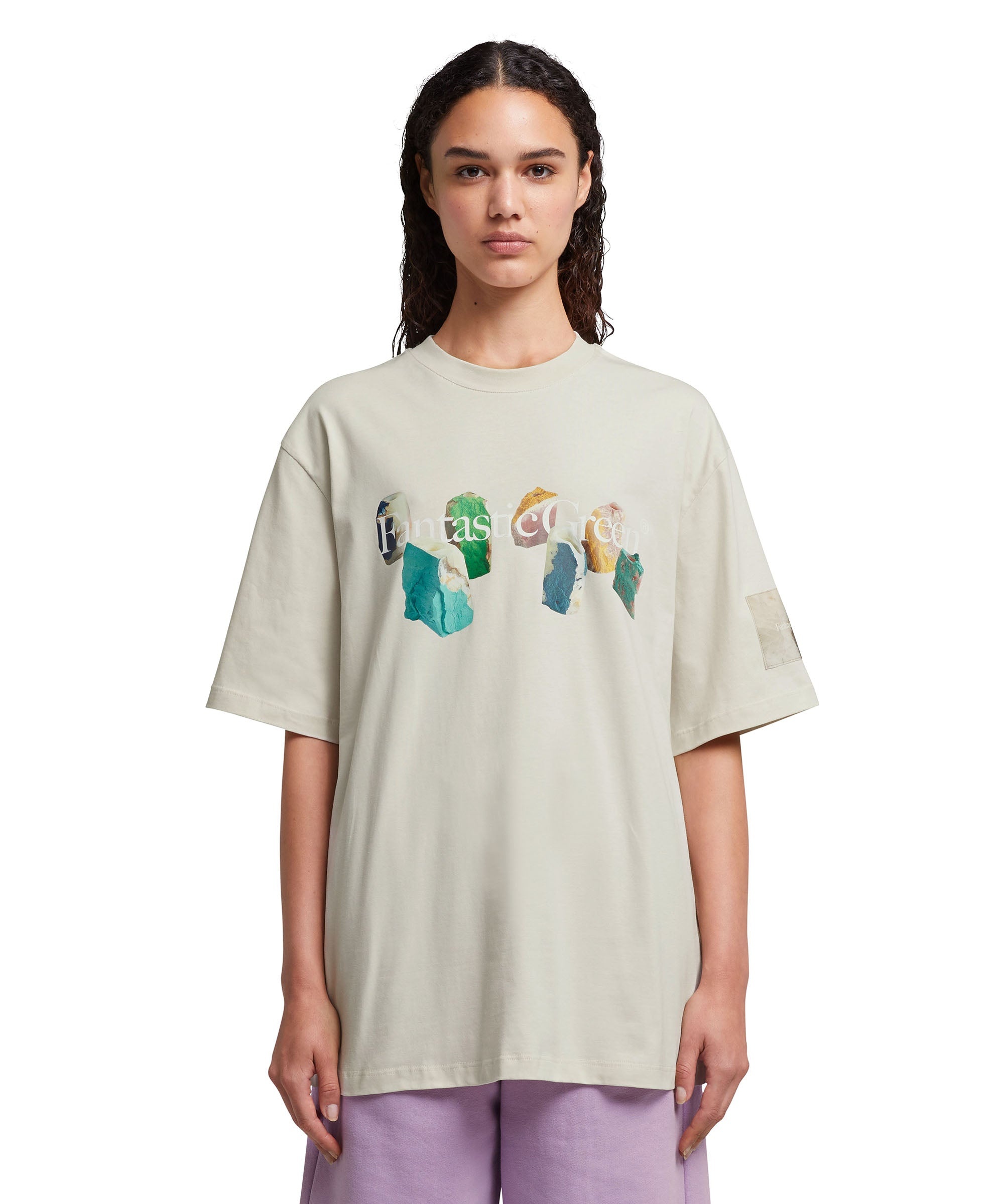 "FANTASTIC GREEN INVERSE SERIES" organic jersey cotton T-Shirt - 6