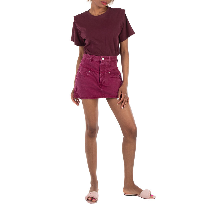 Isabel Marant Etoile Zelitos Cotton T-Shirt - 4
