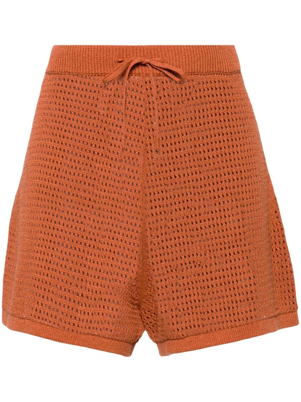 Jael crochet-knit shorts - 1