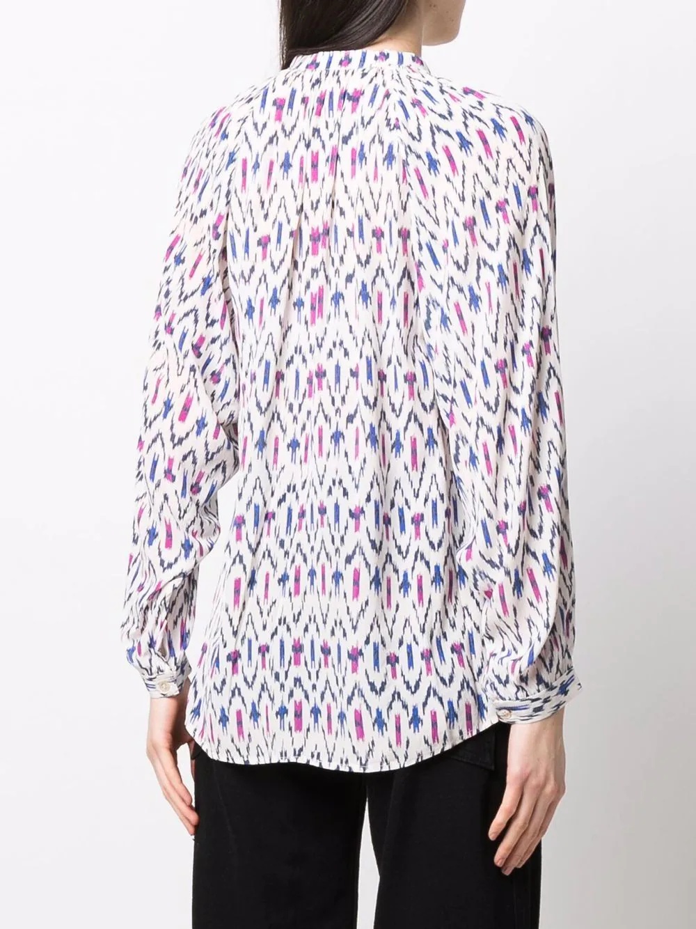 aurora geometric-print shirt - 8