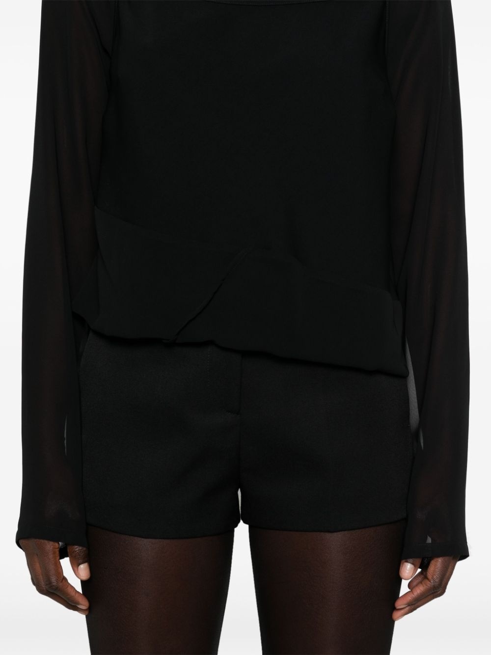 layered sheer top - 5