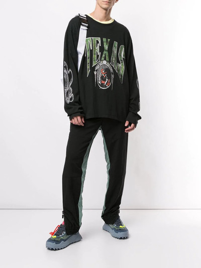 Rhude Texas oversized sweatshirt outlook